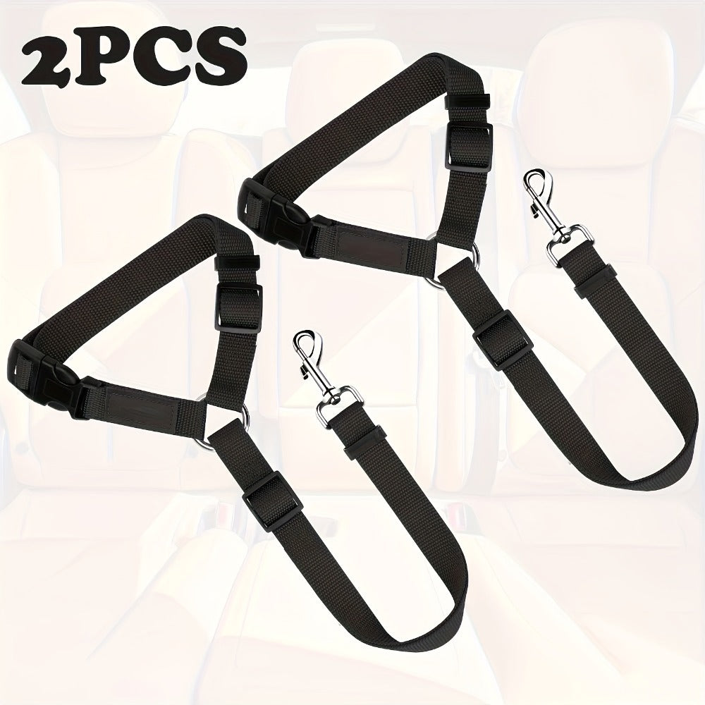 Two-Piece Dog Leash Set – Durable, Skin-Friendly & Travel-Ready Design.