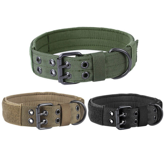 Nylon Anti-Grind Dog Collar Set – Durable, Comfortable, and Safe for Training & Walking