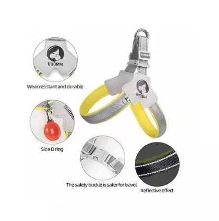 YT Pet Dog Cat Harness – Adjustable Reflective