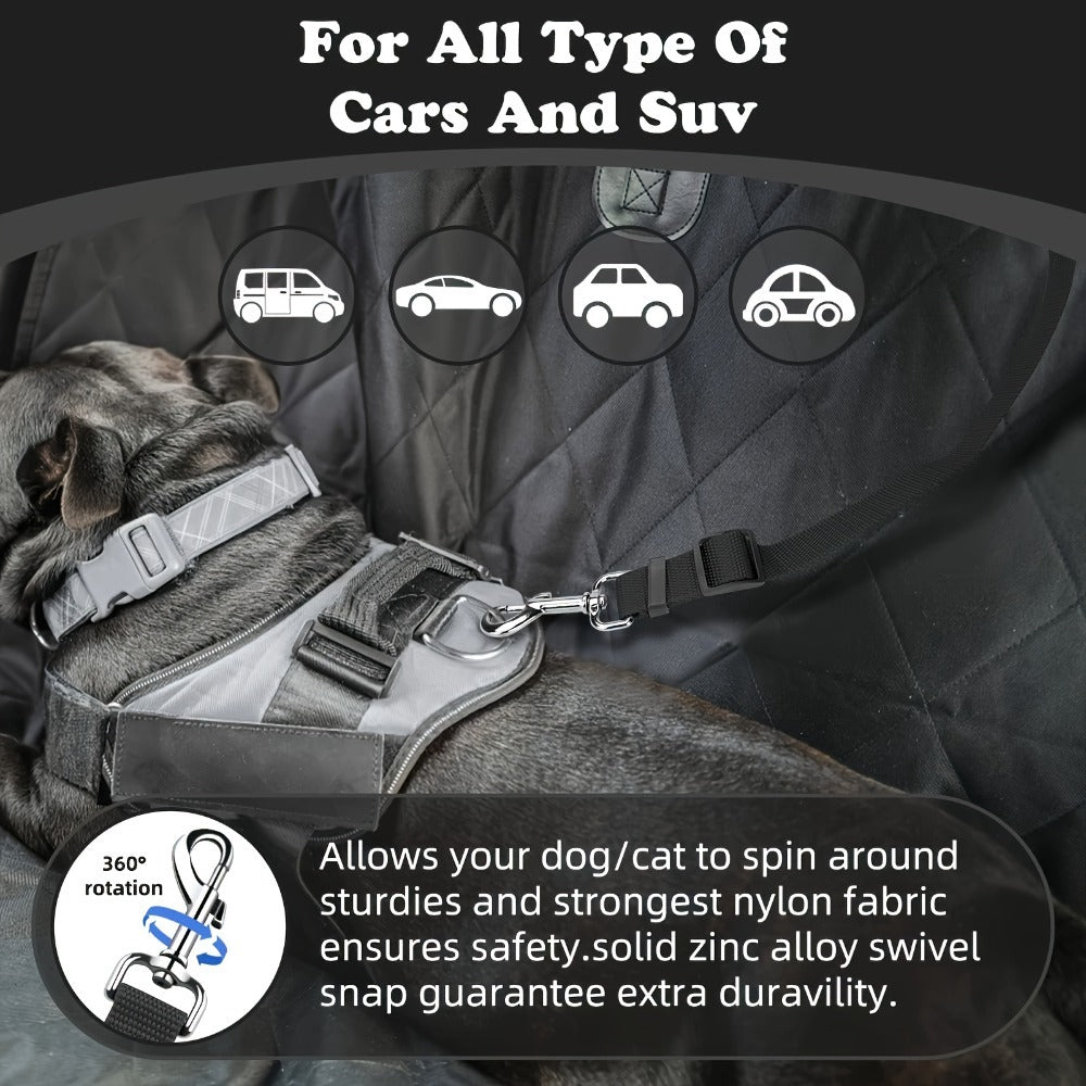 Two-Piece Dog Leash Set – Durable, Skin-Friendly & Travel-Ready Design.