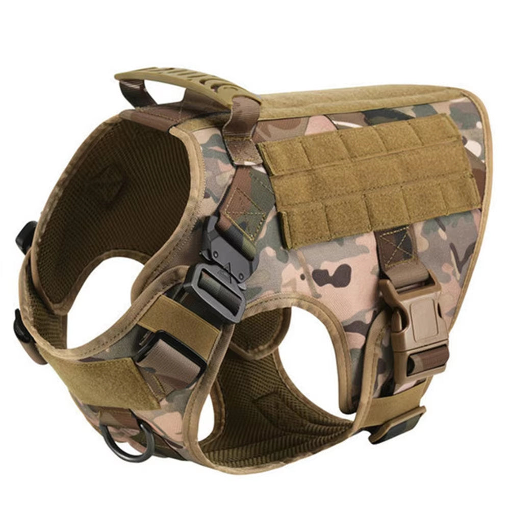 Dog Harness Nylon Camouflage