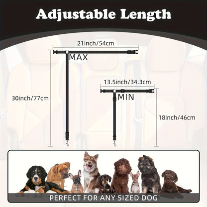 Two-Piece Dog Leash Set – Durable, Skin-Friendly & Travel-Ready Design.